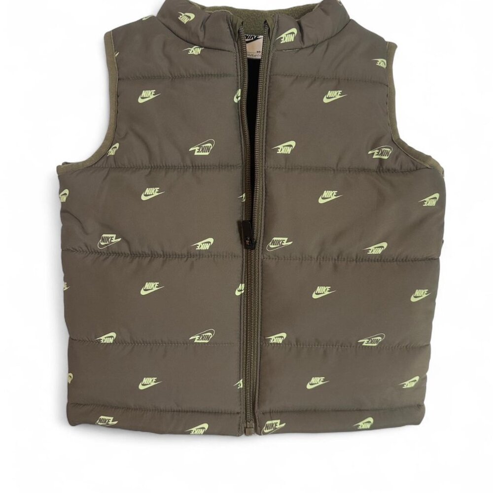 Nike Kids Boys Toddler Sleeveless Zip Vest – Size 24M - Picture 3 of 6